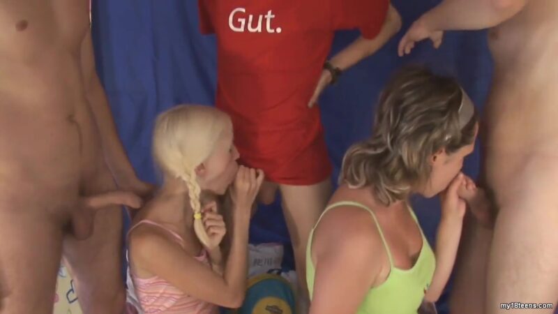 TUTOR4K. Russian blonde tutor got some cum into her coffee and then into her mouth