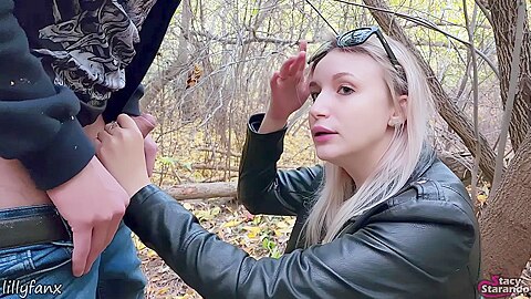 Caught Girl Masturbating In The Woods She Let Me Fuck Her Pussy & Mouth With Stacy Starando And My Slut Stepsister