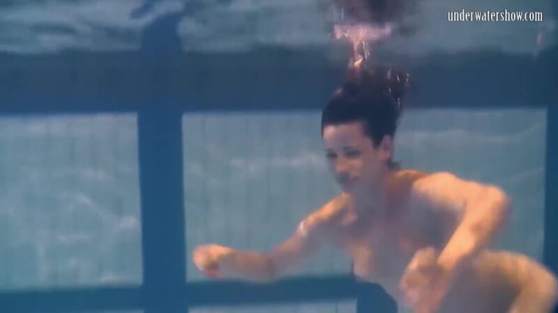 Swim Strip And Have Fun Underwater