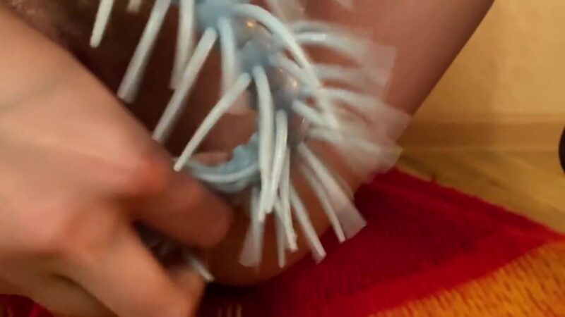 Bitch Inserts A Centipede Snake Into Her Hairy Wet Pussy!!!