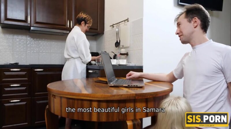 SISPORN. Horny as hell girl is banged in the stepbrothers big sexodrome