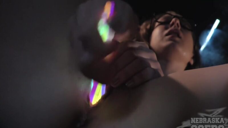 19yo Areana Glowstick Gaping And Pussy Stretching Kink Video