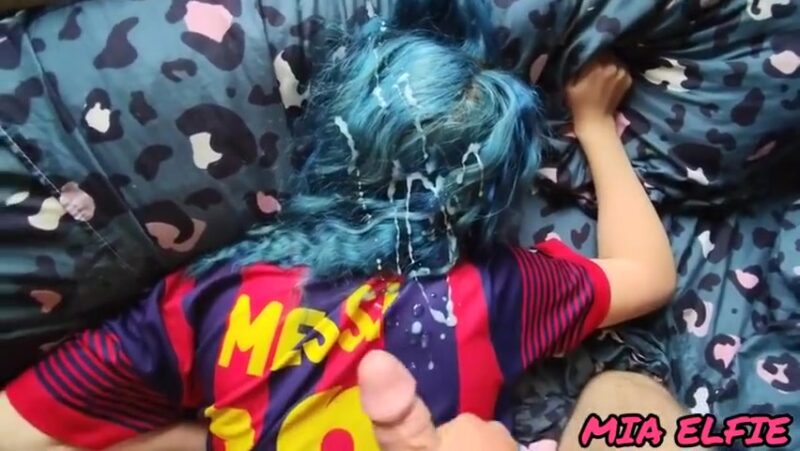 Mia Elfie - Big Eyed Cum Drenched Face Compilation