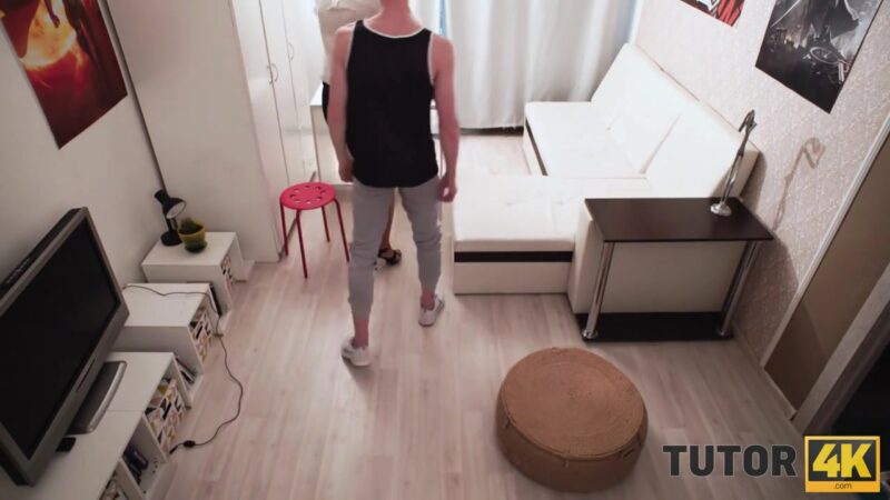 TUTOR4K. Man provides sexual pleasure to sensual woman and penetrates her