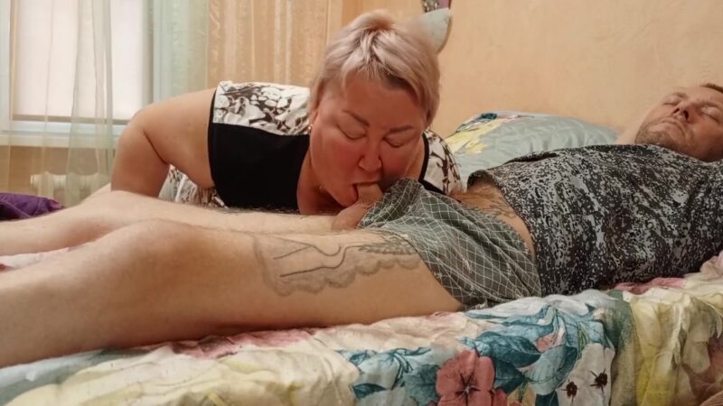 A Friend Wakes Me Up With A Deep Blowjob