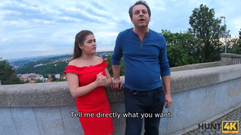HUNT4K. Man cant pay for all things Step daughter wants so why watches how she sells vagina