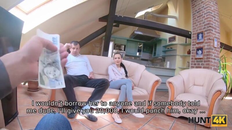 HUNT4K. BF is watching how girl is satisfying older male for money