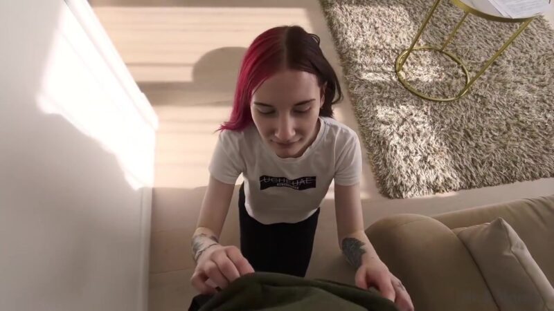 Red-haired Student 18+ Came To Rent An Apartment With Nick Morris