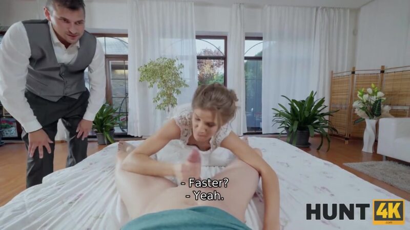 HUNT4K. No Wedding Until I Cum!