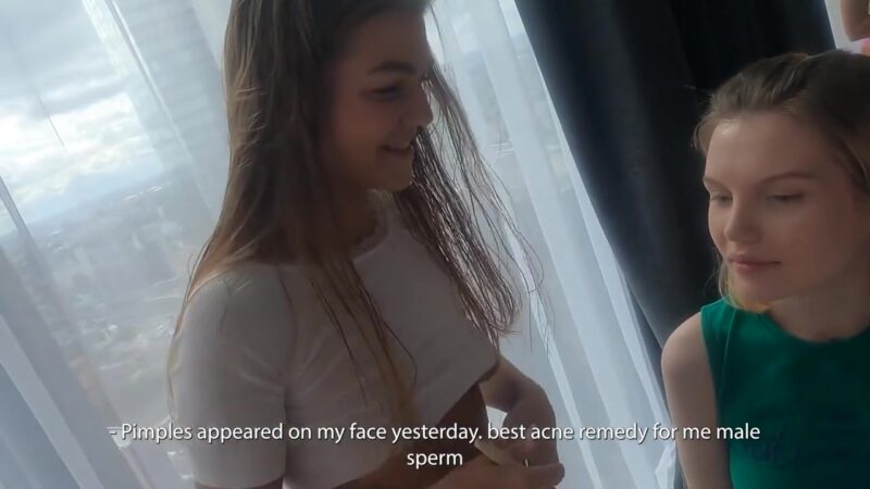 Fucked And Cum On My Face While I Was Doing Milka Makeup