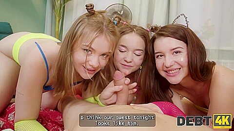 Andrew Marshall, Hazel Grace And Jolie Butt In Watch Adorable And Marshalls