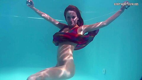 Tiniest Sexiest Horniest Babes Swim And Masturbate