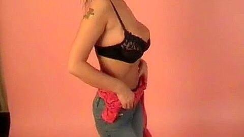 I Present To You Alexia A Real Busty Blonde With A Great Desire To Show Herself On A Porn Site